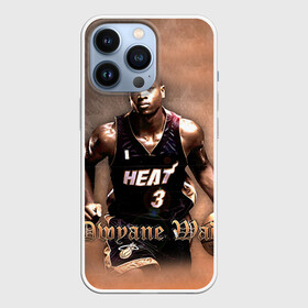 Чехол для iPhone 13 Pro с принтом Баскетболист Dwyane Wade в городе Новоалтайск,  |  | chicago bulls | баскетбол | буллз | дуэйн уэйд | нба | чикаго