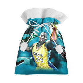 Подарочный 3D мешок с принтом Kobe Bryant в городе Новоалтайск, 100% полиэстер | Размер: 29*39 см | Тематика изображения на принте: kobe bryant | lakers | los angeles lakers | nba. | баскетбол | баскетболист | коби брайант | лайкерс | лос анджелес лейкерс | нба