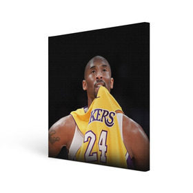 Холст квадратный с принтом Kobe Bryant в городе Новоалтайск, 100% ПВХ |  | Тематика изображения на принте: kobe bryant | lakers | los angeles lakers | nba. | баскетбол | баскетболист | коби брайант | лайкерс | лос анджелес лейкерс | нба