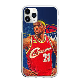 Чехол для iPhone 11 Pro матовый с принтом LeBron James в городе Новоалтайск, Силикон |  | cleveland cavaliers | lebron james | nba. | баскетбол | баскетболист | джеймс леброн | кливленд кавальерс | нба