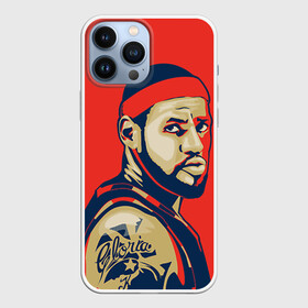 Чехол для iPhone 13 Pro Max с принтом LeBron James в городе Новоалтайск,  |  | cleveland cavaliers | lebron james | nba. | баскетбол | баскетболист | джеймс леброн | кливленд кавальерс | нба