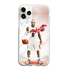 Чехол для iPhone 11 Pro матовый с принтом LeBron James в городе Новоалтайск, Силикон |  | cleveland cavaliers | lebron james | nba. | баскетбол | баскетболист | джеймс леброн | кливленд кавальерс | нба