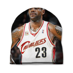 Шапка 3D с принтом LeBron James в городе Новоалтайск, 100% полиэстер | универсальный размер, печать по всей поверхности изделия | cleveland cavaliers | lebron james | nba. | баскетбол | баскетболист | джеймс леброн | кливленд кавальерс | нба