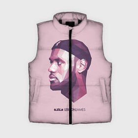 Женский жилет утепленный 3D с принтом LeBron James в городе Новоалтайск,  |  | cleveland cavaliers | lebron james | nba. | баскетбол | баскетболист | джеймс леброн | кливленд кавальерс | нба