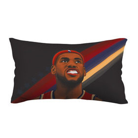 Подушка 3D антистресс с принтом LeBron James в городе Новоалтайск, наволочка — 100% полиэстер, наполнитель — вспененный полистирол | состоит из подушки и наволочки на молнии | cleveland cavaliers | lebron james | nba. | баскетбол | баскетболист | джеймс леброн | кливленд кавальерс | нба