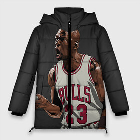 Женская зимняя куртка 3D с принтом Michael Jordan в городе Новоалтайск, верх — 100% полиэстер; подкладка — 100% полиэстер; утеплитель — 100% полиэстер | длина ниже бедра, силуэт Оверсайз. Есть воротник-стойка, отстегивающийся капюшон и ветрозащитная планка. 

Боковые карманы с листочкой на кнопках и внутренний карман на молнии | chicago bulls | michael jeffrey jordan | nba. | баскетбол | баскетболист | вашингтон уизардс | майкл джордан | нба | чикаго | чикаго буллз