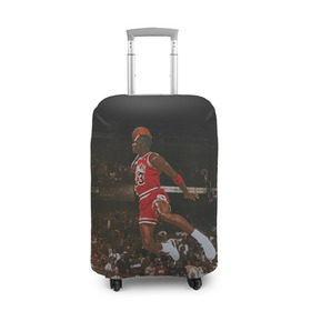 Чехол для чемодана 3D с принтом Michael Jordan в городе Новоалтайск, 86% полиэфир, 14% спандекс | двустороннее нанесение принта, прорези для ручек и колес | chicago bulls | michael jeffrey jordan | nba. | баскетбол | баскетболист | вашингтон уизардс | майкл джордан | нба | чикаго | чикаго буллз