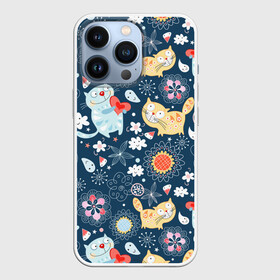 Чехол для iPhone 13 Pro с принтом Котята в городе Новоалтайск,  |  | Тематика изображения на принте: кот | котики | котята | любовь | милые котята | подарок | прикольные картинки