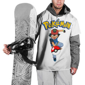 Накидка на куртку 3D с принтом Pokemon / Ash Ketchum в городе Новоалтайск, 100% полиэстер |  | go | pokemon | го | игра | мультфильм | покемон | эш кетчум