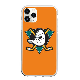 Чехол для iPhone 11 Pro матовый с принтом Анахайм в городе Новоалтайск, Силикон |  | anaheim | ducks | nhl | дакс | нхл | хоккей