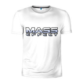 Мужская футболка 3D спортивная с принтом Mass effect в городе Новоалтайск, 100% полиэстер с улучшенными характеристиками | приталенный силуэт, круглая горловина, широкие плечи, сужается к линии бедра | andromeda | pc | андромеда | игры | масс | эффект
