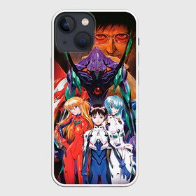 Чехол для iPhone 13 mini с принтом Евангелион 4 в городе Новоалтайск,  |  | anime | eva | evangelion | nge | аниме | анимешник | анимешнику | ева | евангелион | евангелион нового поколения | нге | синсэйки эвангэрион