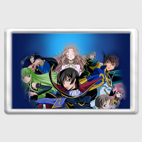 Магнит 45*70 с принтом Code Geass 1 в городе Новоалтайск, Пластик | Размер: 78*52 мм; Размер печати: 70*45 | anime | аниме | анимешник | анимешникам | восставший лелуш | код гиас | код гиасс | код гиасс: восставший лелуш