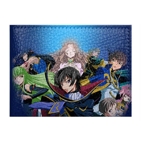 Обложка для студенческого билета с принтом Code Geass 1 в городе Новоалтайск, натуральная кожа | Размер: 11*8 см; Печать на всей внешней стороне | anime | аниме | анимешник | анимешникам | восставший лелуш | код гиас | код гиасс | код гиасс: восставший лелуш