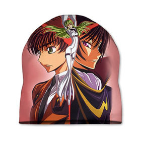 Шапка 3D с принтом Code Geass 2 в городе Новоалтайск, 100% полиэстер | универсальный размер, печать по всей поверхности изделия | anime | аниме | анимешник | анимешникам | восставший лелуш | код гиас | код гиасс | код гиасс: восставший лелуш