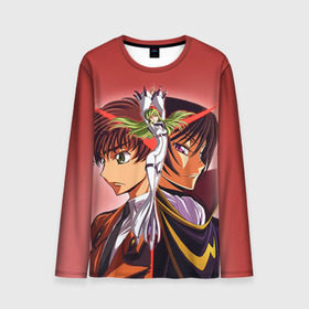Мужской лонгслив 3D с принтом Code Geass 2 в городе Новоалтайск, 100% полиэстер | длинные рукава, круглый вырез горловины, полуприлегающий силуэт | anime | аниме | анимешник | анимешникам | восставший лелуш | код гиас | код гиасс | код гиасс: восставший лелуш