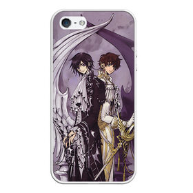 Чехол для iPhone 5/5S матовый с принтом Code Geass 3 в городе Новоалтайск, Силикон | Область печати: задняя сторона чехла, без боковых панелей | Тематика изображения на принте: anime | аниме | анимешник | анимешникам | восставший лелуш | код гиас | код гиасс | код гиасс: восставший лелуш