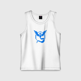 Детская майка хлопок с принтом TEAM MYSTIC в городе Новоалтайск,  |  | покемон го
