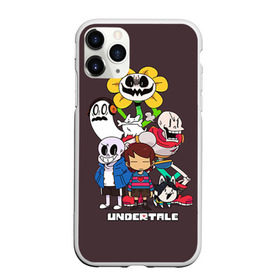 Чехол для iPhone 11 Pro матовый с принтом Undertale 3 в городе Новоалтайск, Силикон |  | альфис | андайн | андертейл | асгор | дримурр | меттатон | папирус | подземелье | санс | ториэль | флауи | фриск