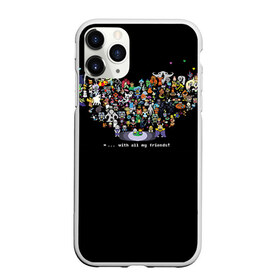 Чехол для iPhone 11 Pro матовый с принтом Undertale в городе Новоалтайск, Силикон |  | альфис | андайн | андертейл | асгор | дримурр | меттатон | папирус | подземелье | санс | ториэль | флауи | фриск