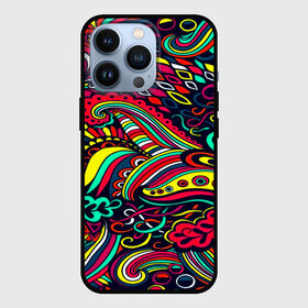 Чехол для iPhone 13 Pro с принтом Disquared в городе Новоалтайск,  |  | Тематика изображения на принте: завитки | разноцветный | яркий