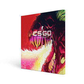 Холст квадратный с принтом cs:go - Hyper Beast style (Скоростной зверь) в городе Новоалтайск, 100% ПВХ |  | beast | cs | csgo | hyper | го | зверь | кс | скоростной