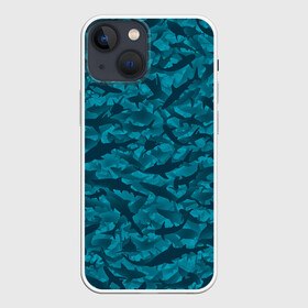 Чехол для iPhone 13 mini с принтом Акулы в городе Новоалтайск,  |  | камуфляж | море | океан | рыба | рыбак | рыбалка
