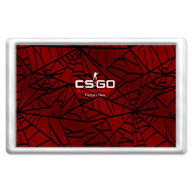 Магнит 45*70 с принтом cs:go - Crimson Web Style Factory New (Кровавая паутина | Прям с завода) в городе Новоалтайск, Пластик | Размер: 78*52 мм; Размер печати: 70*45 | blood | crimson | cs | csgo | web | го | кровь | кс | паутина
