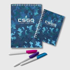Блокнот с принтом cs:go - Cobalt Disruption (Ржавый кобальт) в городе Новоалтайск, 100% бумага | 48 листов, плотность листов — 60 г/м2, плотность картонной обложки — 250 г/м2. Листы скреплены удобной пружинной спиралью. Цвет линий — светло-серый
 | Тематика изображения на принте: cobalt | cs | csgo | desert | disruption | eagle | го | кобальт | кс | ржавый