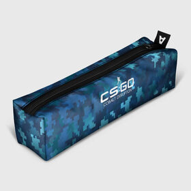Пенал 3D с принтом cs:go - Cobalt Disruption (Ржавый кобальт) в городе Новоалтайск, 100% полиэстер | плотная ткань, застежка на молнии | cobalt | cs | csgo | desert | disruption | eagle | го | кобальт | кс | ржавый
