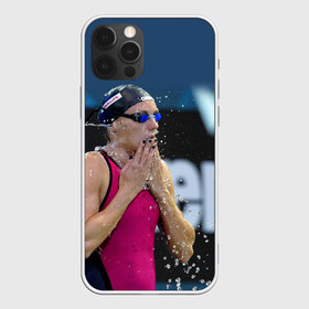 Чехол для iPhone 12 Pro Max с принтом Пловец в городе Новоалтайск, Силикон |  | swimmer