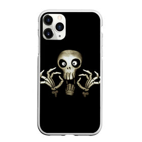 Чехол для iPhone 11 Pro матовый с принтом Скeлетик в городе Новоалтайск, Силикон |  | bones | halloween | skull в идеи подарков в хеллоуин | скелет | скелеты | хеллоиун | хэллоуин | хэлоуин | череп | черепа