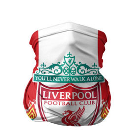 Бандана-труба 3D с принтом Liverpool FC в городе Новоалтайск, 100% полиэстер, ткань с особыми свойствами — Activecool | плотность 150‒180 г/м2; хорошо тянется, но сохраняет форму | англия | клуб | ливерпуль | фк | футбол | футбольный