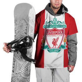Накидка на куртку 3D с принтом Liverpool FC в городе Новоалтайск, 100% полиэстер |  | англия | клуб | ливерпуль | фк | футбол | футбольный