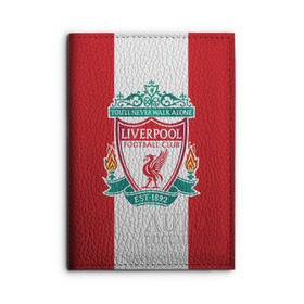 Обложка для автодокументов с принтом Liverpool FC в городе Новоалтайск, натуральная кожа |  размер 19,9*13 см; внутри 4 больших “конверта” для документов и один маленький отдел — туда идеально встанут права | англия | клуб | ливерпуль | фк | футбол | футбольный