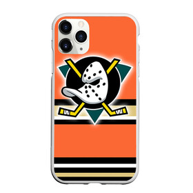 Чехол для iPhone 11 Pro матовый с принтом Хоккей 7 в городе Новоалтайск, Силикон |  | anaheim ducks | nhl | stanley cup | кубок стенли | кубок стэнли | нхл | хоккей | хоккейный клуб