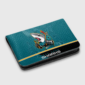 Картхолдер с принтом с принтом San Jose Sharks в городе Новоалтайск, натуральная матовая кожа | размер 7,3 х 10 см; кардхолдер имеет 4 кармана для карт; | Тематика изображения на принте: nhl | san jose sharks | sharks | stanley cup | кубок стенли | кубок стэнли | нхл | сан хосе | сан хосе шаркс | хоккей | хоккейный клуб | шаркс