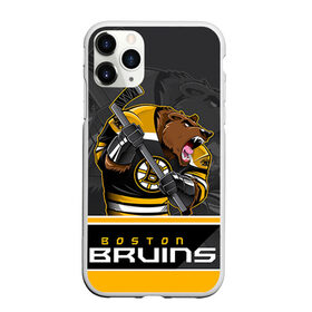 Чехол для iPhone 11 Pro Max матовый с принтом Boston Bruins в городе Новоалтайск, Силикон |  | Тематика изображения на принте: boston bruins | nhl | stanley cup | бостон | бостон брюинз | брюинз | брюинс | кубок стенли | кубок стэнли | нхл | хоккей | хоккейный клуб | худобин