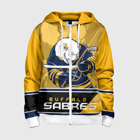 Детская толстовка 3D на молнии с принтом Buffalo Sabres в городе Новоалтайск, 100% полиэстер |  манжеты и пояс оформлены широкой мягкой резинкой, двухслойный капюшон со шнурком для регулировки, спереди карманы и застежка-молния
 | Тематика изображения на принте: buffalo sabres | nhl | stanley cup | баффало сейбрз | буффало | кубок стенли | кубок стэнли | куликов | нхл | хоккей | хоккейный клуб