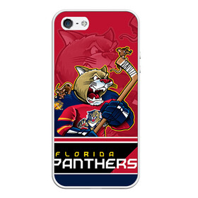 Чехол для iPhone 5/5S матовый с принтом Florida Panthers в городе Новоалтайск, Силикон | Область печати: задняя сторона чехла, без боковых панелей | florida panthers | nhl | stanley cup | кубок стенли | кубок стэнли | нхл | флорида пантерз | флорида пантеры | хоккей | хоккейный клуб