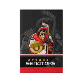 Обложка для паспорта матовая кожа с принтом Ottawa Senators в городе Новоалтайск, натуральная матовая кожа | размер 19,3 х 13,7 см; прозрачные пластиковые крепления | nhl | ottawa senators | stanley cup | кубок стенли | кубок стэнли | нхл | оттава сенаторз | сенаторс | хоккей | хоккейный клуб