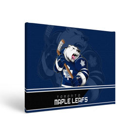 Холст прямоугольный с принтом Toronto Maple Leafs в городе Новоалтайск, 100% ПВХ |  | nhl | stanley cup | toronto maple leafs | валиев | кубок стенли | кубок стэнли | мэпл лифс | нхл | сошников | торонто | торонто мейпл лифс | хоккей | хоккейный клуб