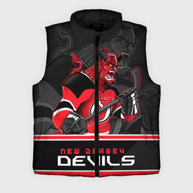 Мужской жилет утепленный 3D с принтом New Jersey Devils в городе Новоалтайск,  |  | new jersey devils | nhl | stanley cup | дъяволы нью джерси | калинин | кубок стенли | кубок стэнли | нхл | нью джерси девилз | хоккей | хоккейный клуб