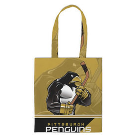 Сумка 3D повседневная с принтом Pittsburgh Penguins в городе Новоалтайск, 100% полиэстер | Плотность: 200 г/м2; Размер: 34×35 см; Высота лямок: 30 см | nhl | pittsburgh penguins | stanley cup | кросби | кубок стенли | кубок стэнли | малкин | нхл | пингвинс | питтсбург пингвинз | сидни кросби | хоккей | хоккейный клуб
