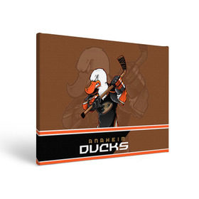 Холст прямоугольный с принтом Anaheim Ducks в городе Новоалтайск, 100% ПВХ |  | anaheim ducks | nhl | stanley cup | кубок стенли | кубок стэнли | нхл | хоккей | хоккейный клуб
