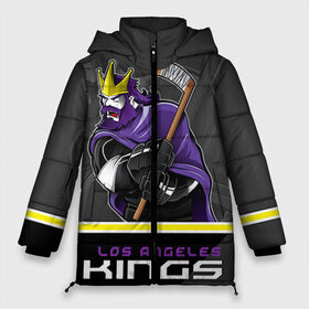 Женская зимняя куртка 3D с принтом Los Angeles Kings в городе Новоалтайск, верх — 100% полиэстер; подкладка — 100% полиэстер; утеплитель — 100% полиэстер | длина ниже бедра, силуэт Оверсайз. Есть воротник-стойка, отстегивающийся капюшон и ветрозащитная планка. 

Боковые карманы с листочкой на кнопках и внутренний карман на молнии | los angeles kings | nhl | stanley cup | кубок стенли | кубок стэнли | лос анджелес кингз | лос анжелес короли | нхл | хоккей | хоккейный клуб