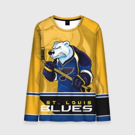 Мужской лонгслив 3D с принтом St. Louis Blues в городе Новоалтайск, 100% полиэстер | длинные рукава, круглый вырез горловины, полуприлегающий силуэт | nhl | st. louis blues | stanley cup | йори | кубок стенли | кубок стэнли | лехтеря | луис блюз | нхл | сент луис | сент луис блюз | тарасенко | хоккей | хоккейный клуб