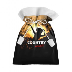 Подарочный 3D мешок с принтом Country music в городе Новоалтайск, 100% полиэстер | Размер: 29*39 см | Тематика изображения на принте: country | music | девушка | кантри | ковбой | мелодия | музыка | шляпа