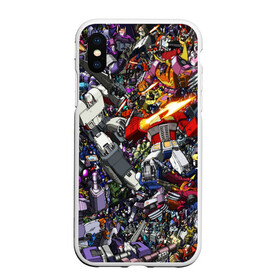 Чехол для iPhone XS Max матовый с принтом Transformer Art в городе Новоалтайск, Силикон | Область печати: задняя сторона чехла, без боковых панелей | transformer | трансформеры