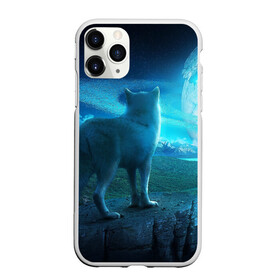 Чехол для iPhone 11 Pro матовый с принтом Blue Moon в городе Новоалтайск, Силикон |  | пейзаж | фантастический